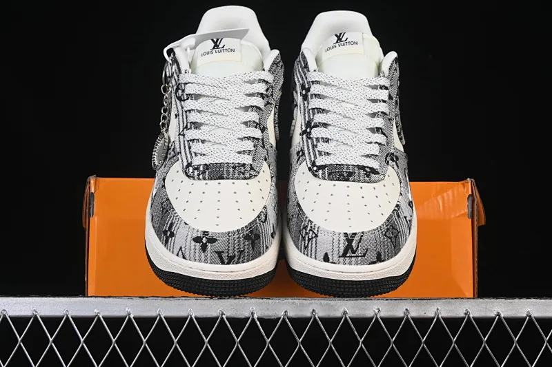 All categories Nk Air Force 1 Air Force series Nk Air Force 1 Low Air Force low-top Nike Air Force 1'07 Low LV joint gray floral cloth Air Force 1 low-top casual sneakers DF0188-077